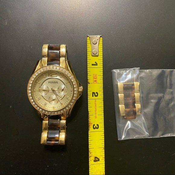 Fossil Riley Multifunction Stainless Steel Watch - Picture 6 of 9